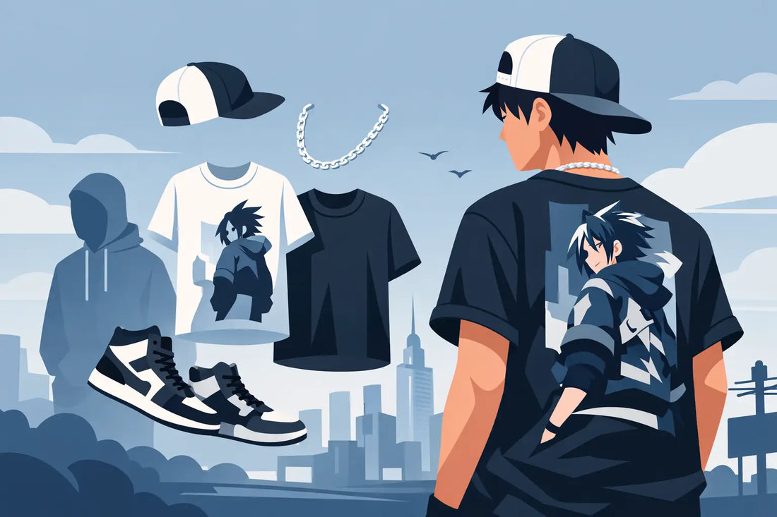Anime Streetwear Shirt richtig stylen