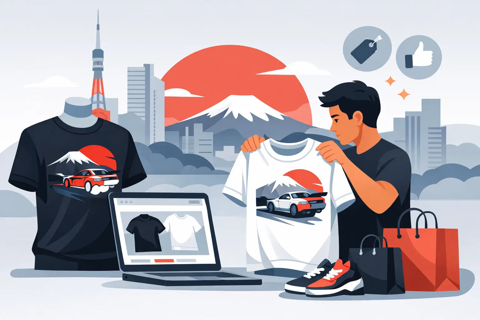 Tokyo Drift Shirt kaufen - worauf es ankommt