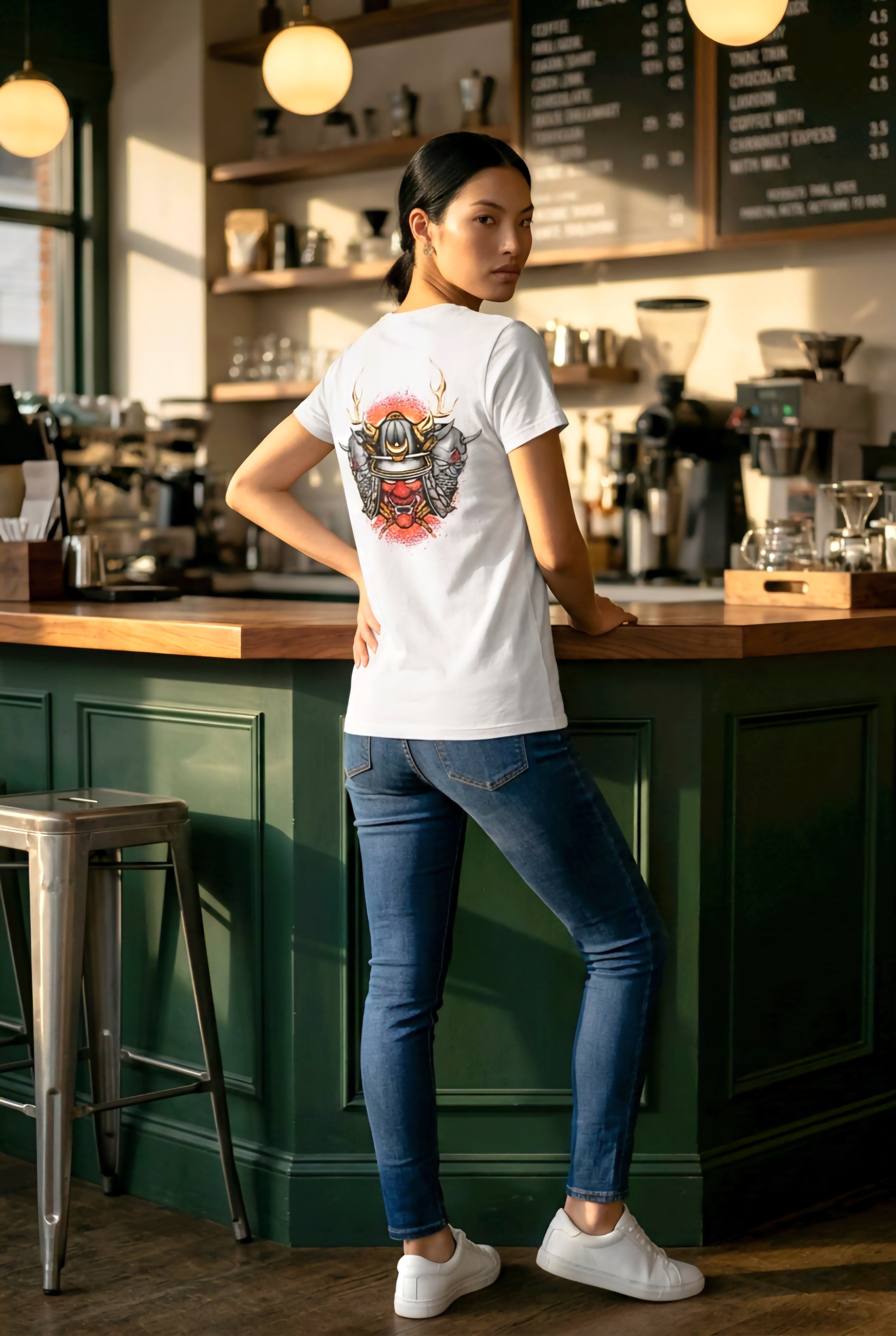 Unisex-Shirt von Banpuku, Masuka - Premium Shirt in bequemem Schnitt, aus hochwertigem Stoff, in verschiedenen Farben sichtbar.