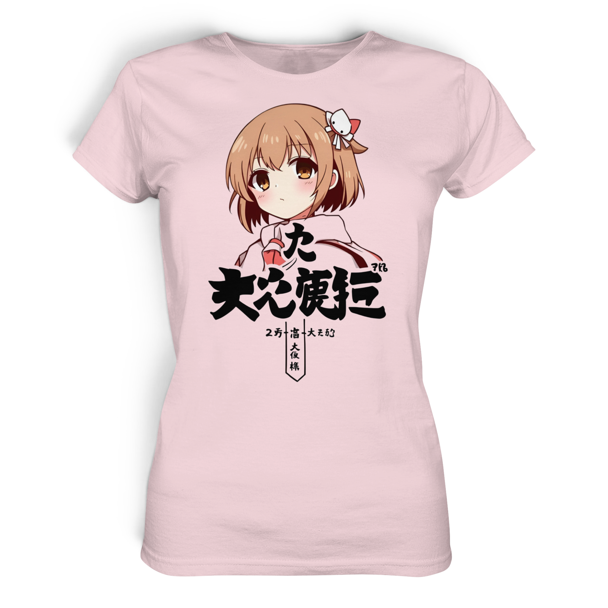 Damen Premium-Shirt Mara von Banpuku, vorderseitiges Bild in Orchideen-Pink, weiches Material, modernes Design für Damen.