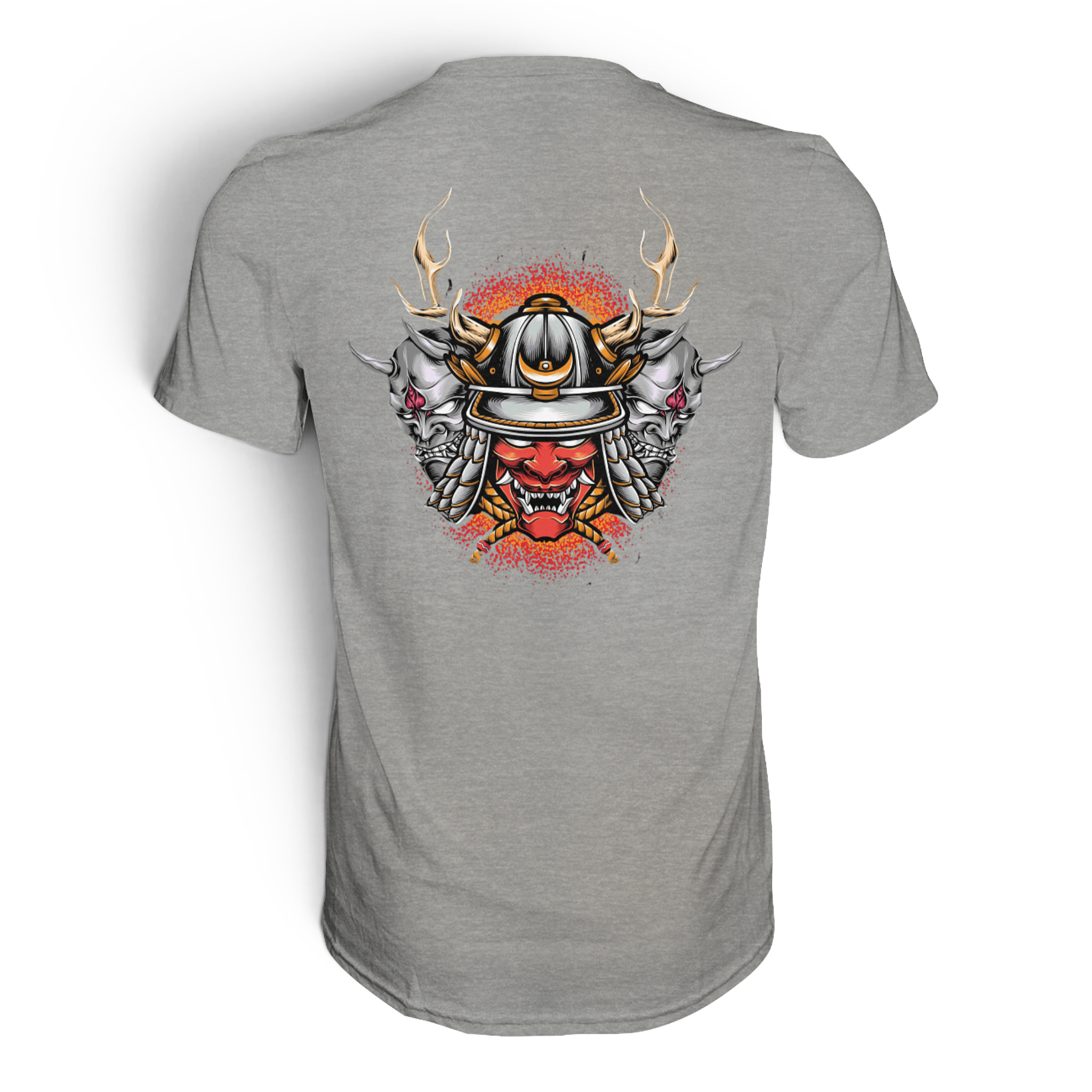 Unisex-Premium-Shirt von Banpuku, Rückseite Ansicht, weiches Material, modernes Design, hochwertiges Baumwoll-Shirt