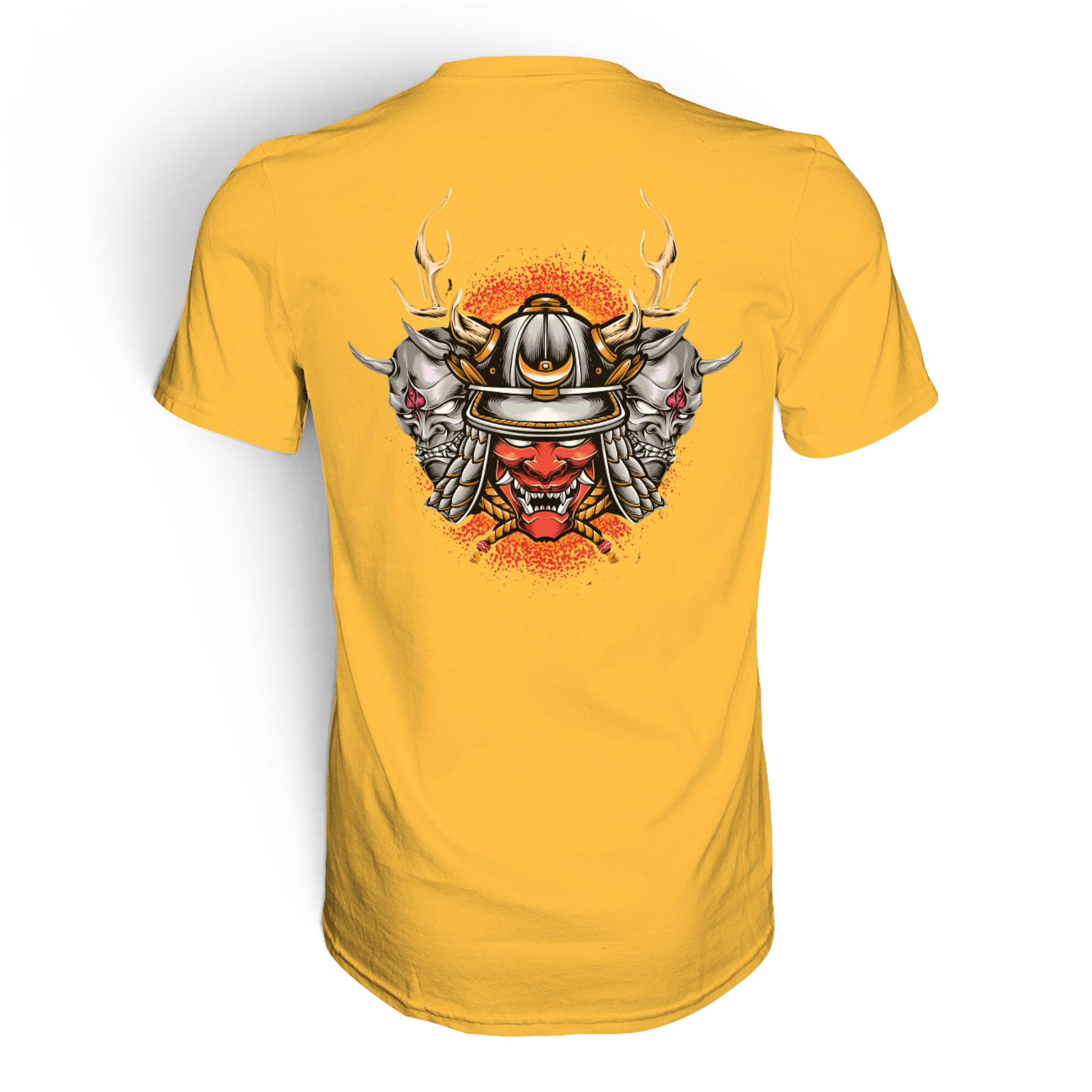 Unisex-Shirt von Banpuku, Premium-Masuka-Design, Rückenansicht, hochwertiges Baumwoll-Shirt, stilvoll und bequem.