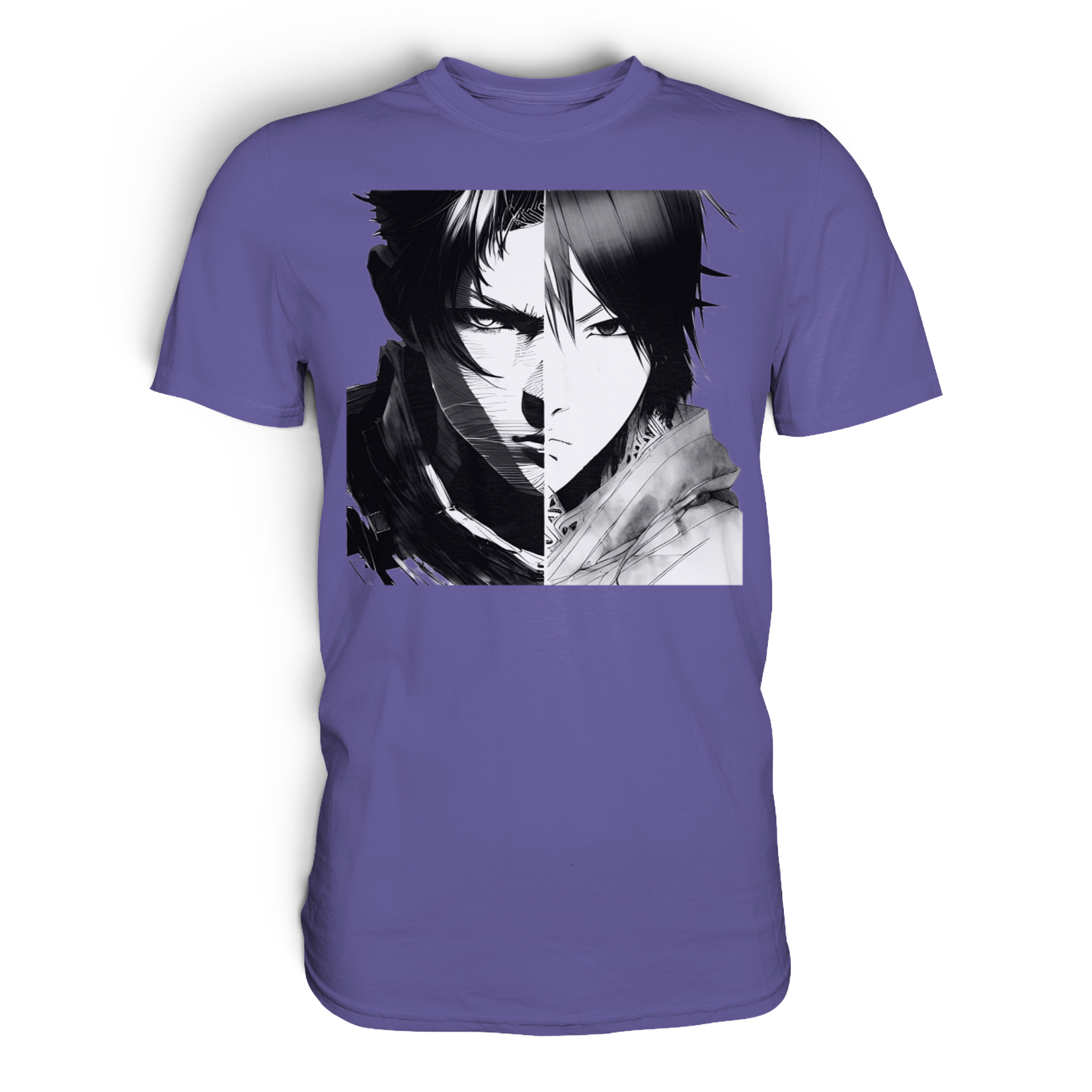 Unisex Premium-Shirt von Banpuku mit Taro-Design, vorne sichtbar, weiches Stoffmaterial, modernes Schnitt, stilvoller Look