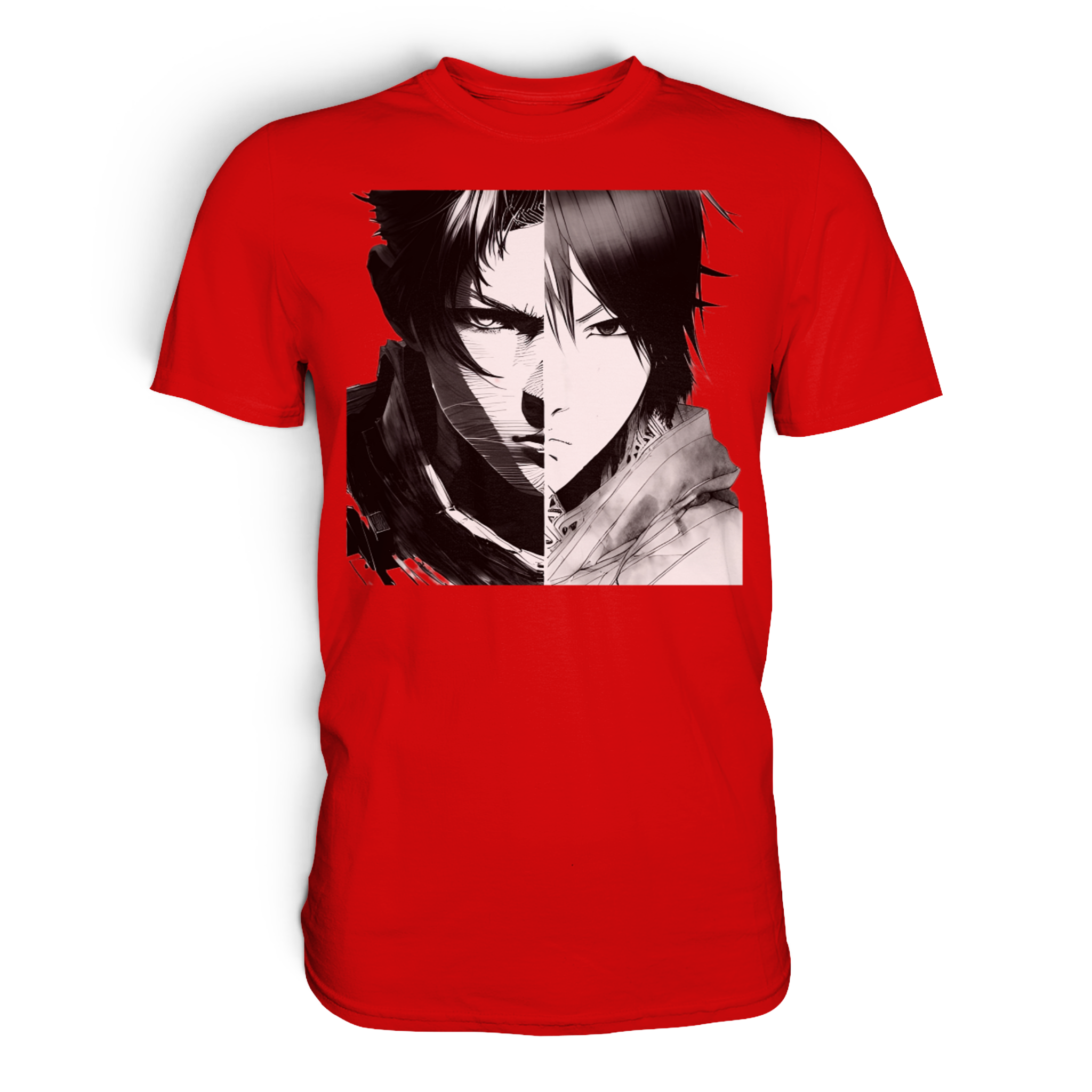 Unisex Taro Premium-Shirt von Banpuku, Frontansicht, weiches Material, modernes Design, hochwertige Verarbeitung.