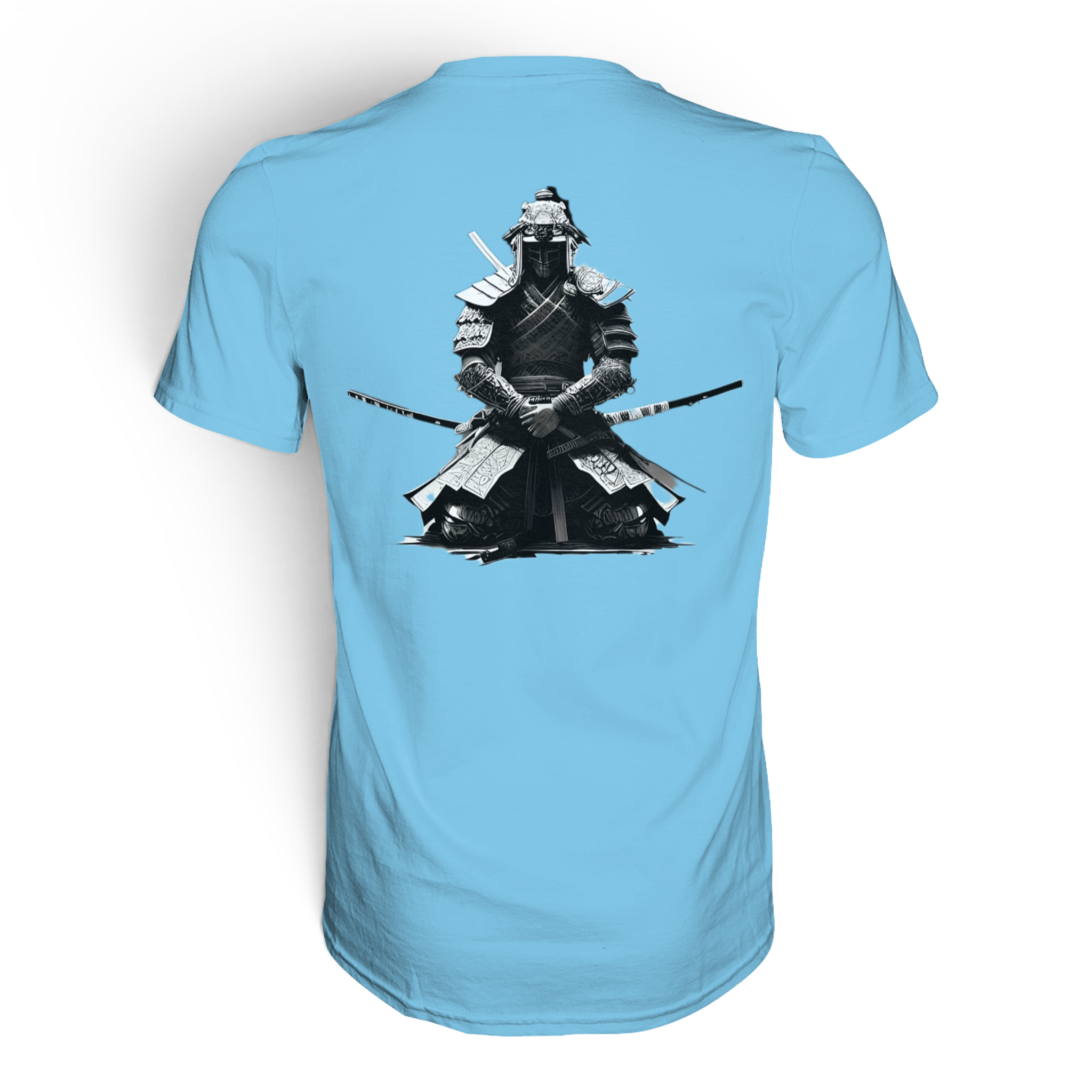 Damen- und Herren-Unisex-Premium-Shirt von Banpuku mit Rückendruck, bequemes Baumwollshirt in neutralem Design