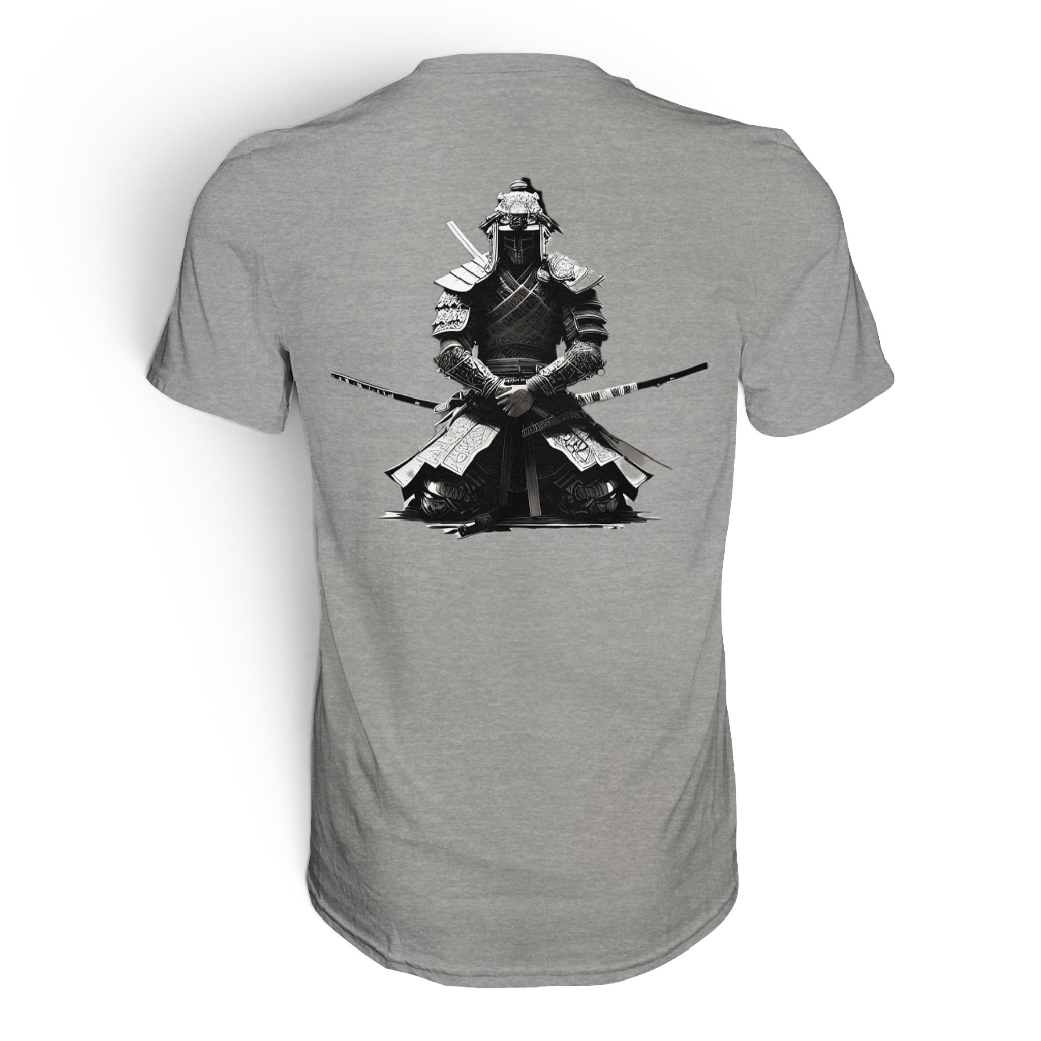 Unisex-Shirt von Banpuku mit auffälligem Rückenprint, hochwertiges Premium-Shirt aus weichem Material, modernes Design.